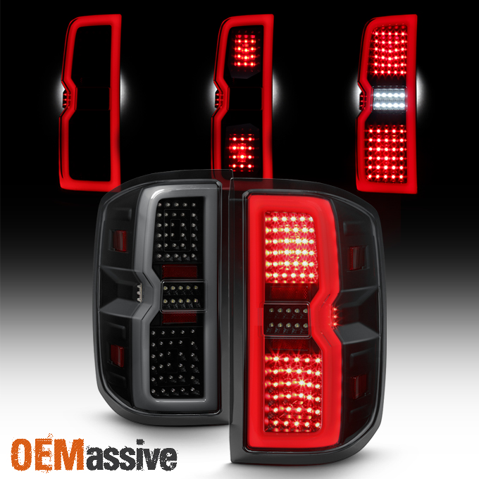 FIT 20142019 CHEVY Silverado GMC Sierra LED Light Bar Tail Lights